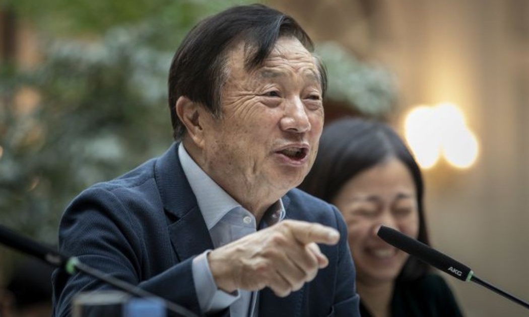 Nhà sáng lập Huawei Nhiệm Chính Phi - Ảnh: Bloomberg/CNBC.