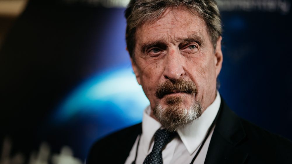 Ông John McAfee - Ảnh: Bloomberg.