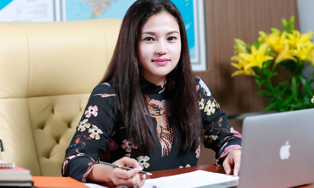 Bà Nguyễn Thu Cúc - Chủ tịch Hội đồng Quản trị Bệnh viện Đa khoa quốc tế Thu Cúc.