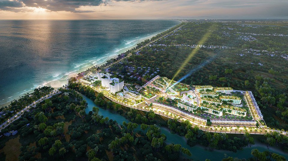 Tuyến phố đi bộ đầu tiên tại Phan Thiết đi vào vận hành giúp khách du lịch có điểm vui chơi, giải trí (Nguồn: internet).