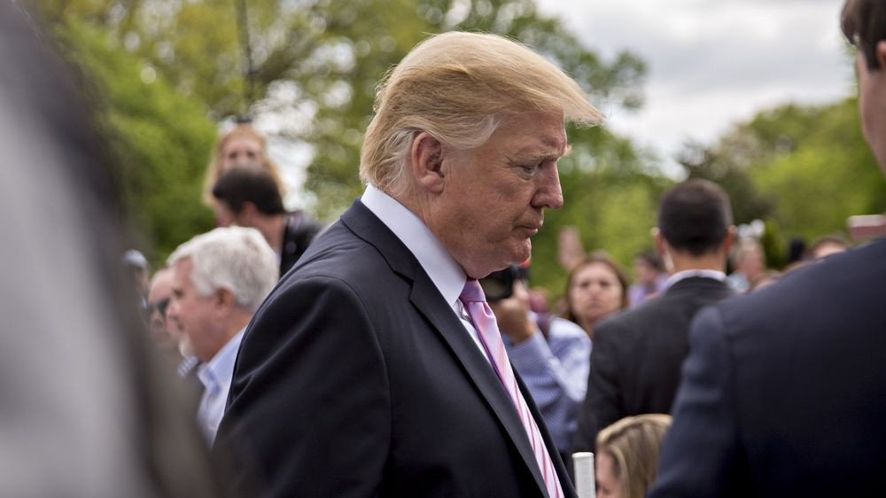 Tổng thống Mỹ Donald Trump - Ảnh: Bloomberg.