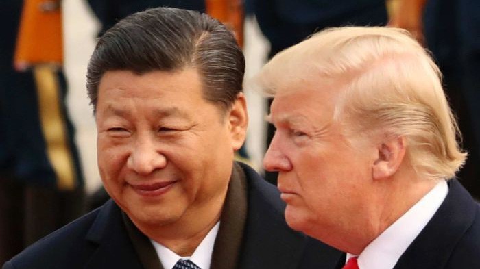 Chủ tịch Trung Quốc Tập Cận Bình (trái) và Tổng thống Donald Trump - Ảnh: Reuters.