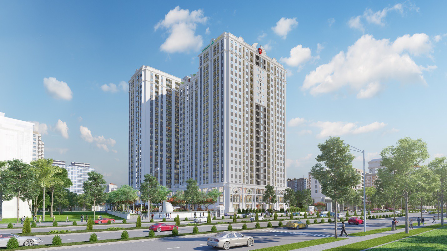 Dự án Florence Mỹ Đình được quản lý bởi CBRE.