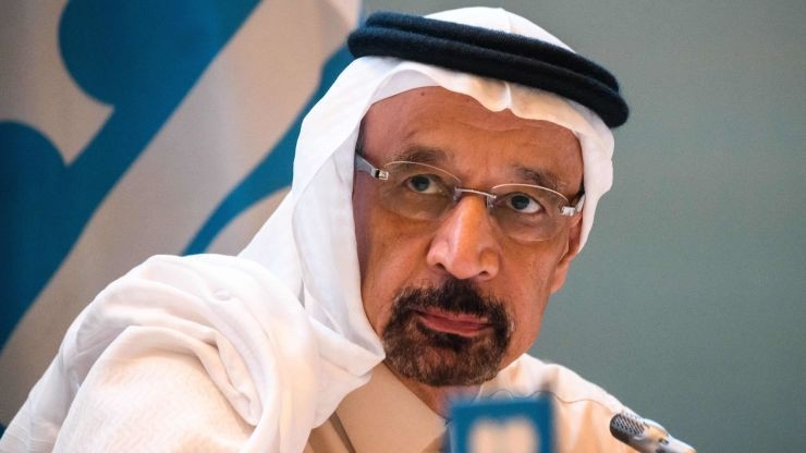 Bộ trưởng Bộ Dầu lửa Saudi Arabia, ông Khalid al-Falih - Ảnh: Getty/CNBC.