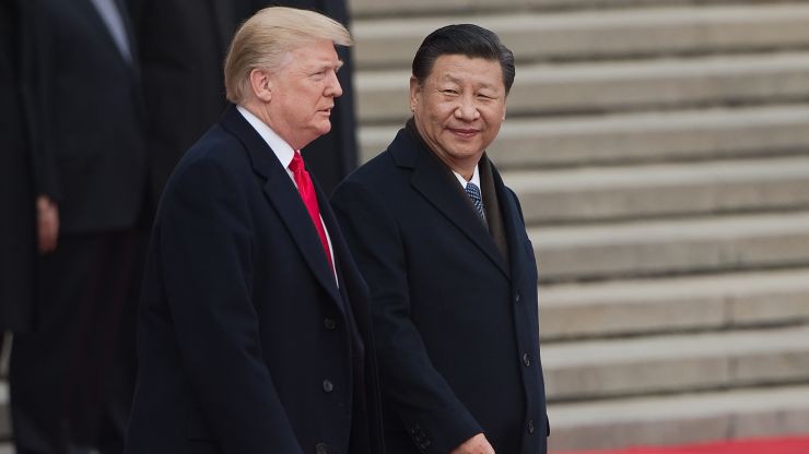 Tổng thống Mỹ Donald Trump (trái) và Chủ tịch Trung Quốc Tập Cận Bình - Ảnh: Getty/CNBC.