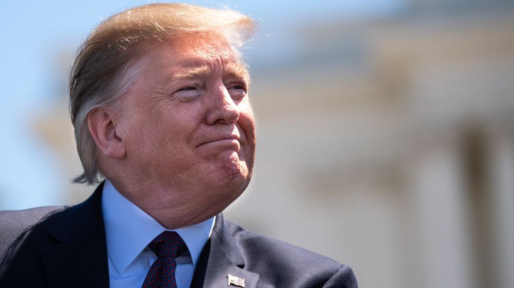 Tổng thống Mỹ Donald Trump - Ảnh: Bloomberg.