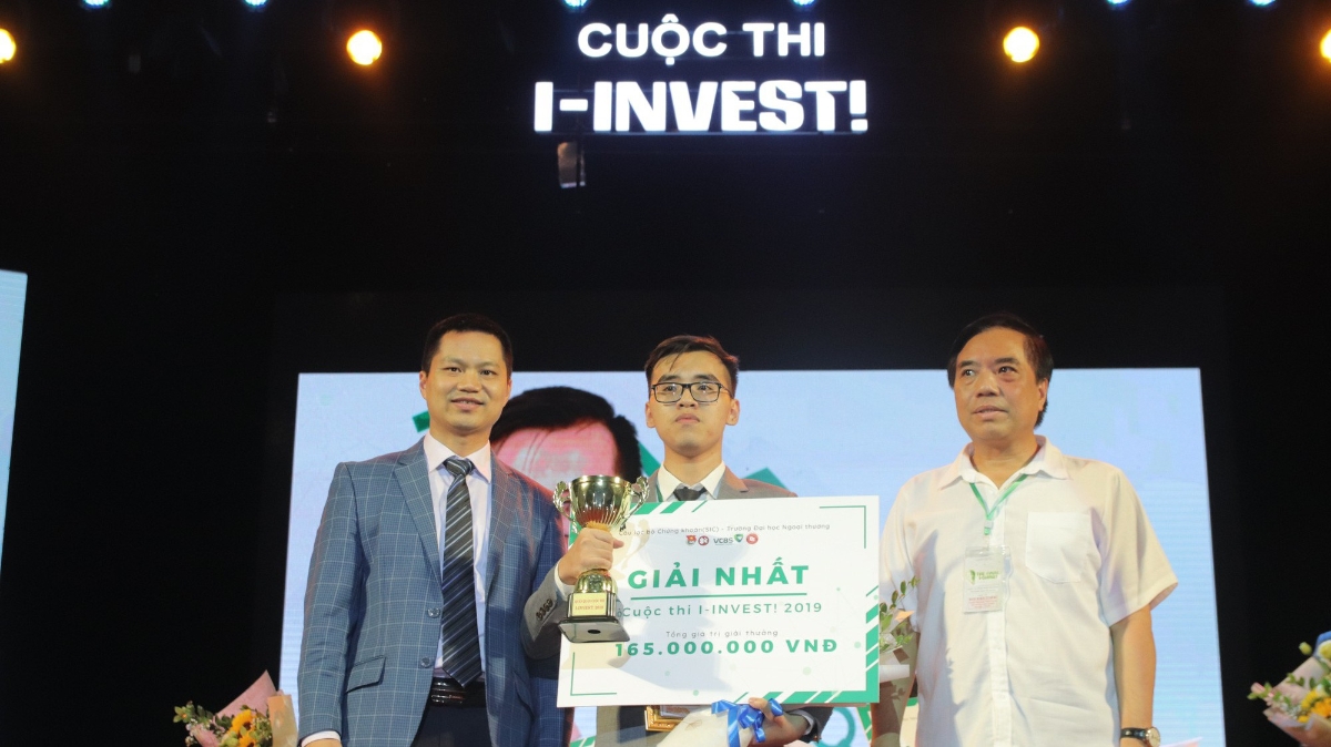 Cùng với việc nhận được những giải thưởng giá trị từ Ban tổ chức, các thí sinh đạt giải nhất, nhì, ba tại đêm chung kết Cuộc thi I-INVEST!2019 sẽ được tham gia Chương trình Thực tập sinh tại VCBS.
