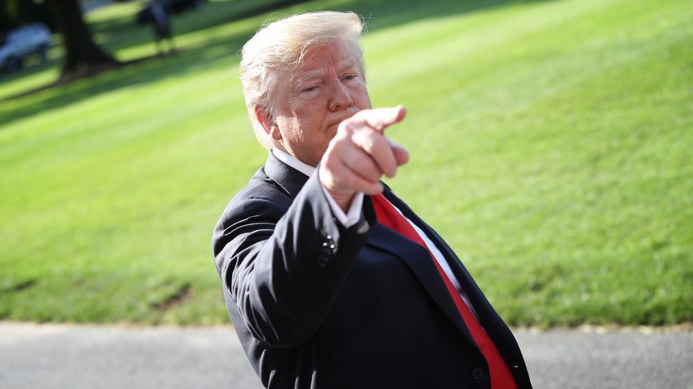 Tổng thống Mỹ Donald Trump - Ảnh: Getty/Bloomberg.