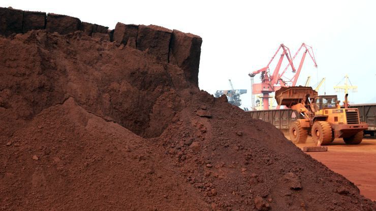 Một mỏ đất hiếm ở Giang Tô, Trung Quốc - Ảnh: Getty/CNBC.