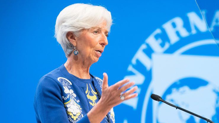 Tổng giám đốc IMF Christine Lagarde - Ảnh: Getty/CNBC.