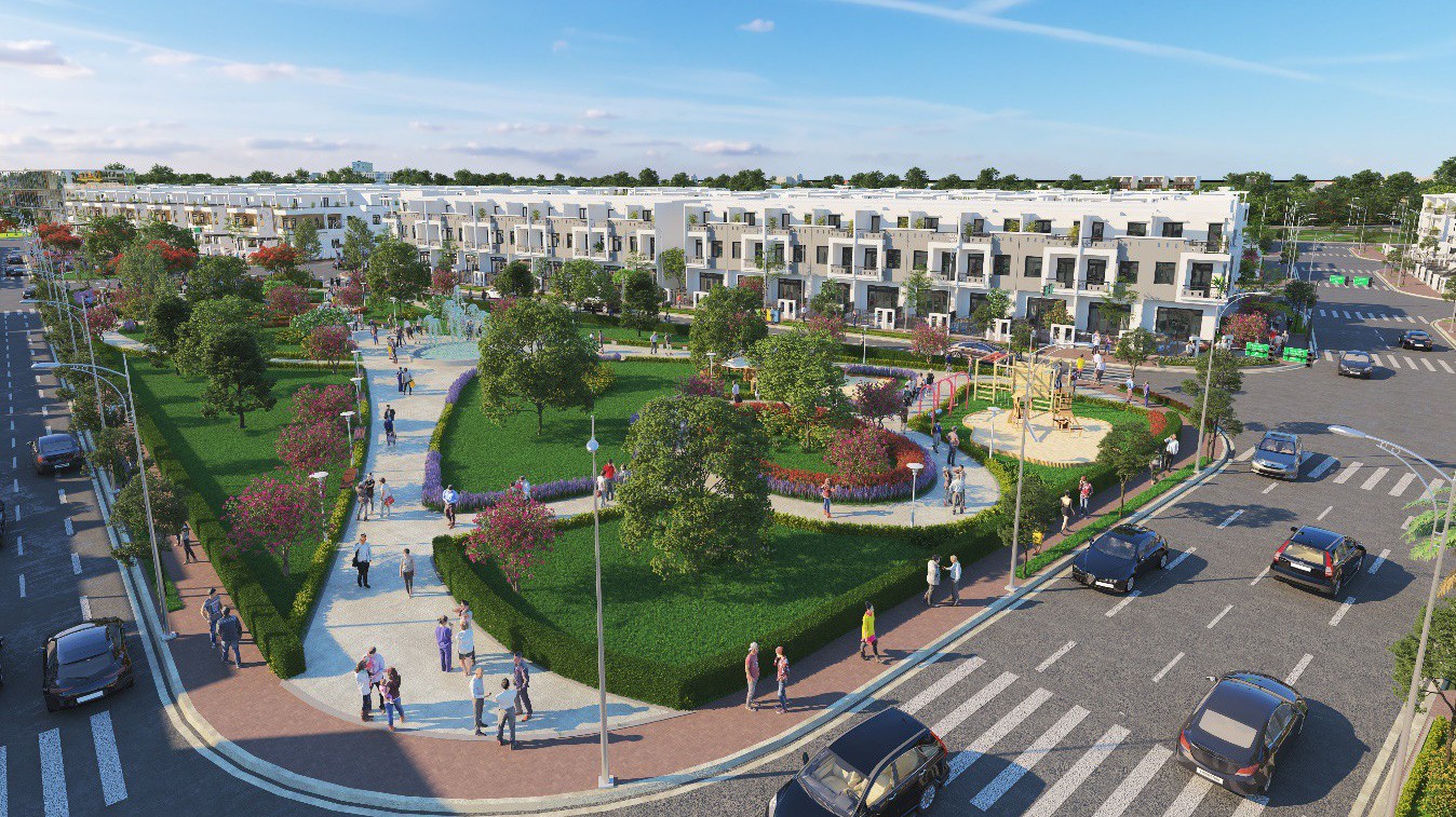 Khu đô thị thông minh Viva Park ở Trảng Bom có tổng vốn đầu tư hơn 1.000 tỷ đồng.