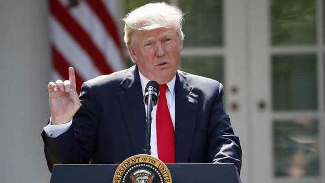 Tổng thống Mỹ Donald Trump - Ảnh: Reuters.