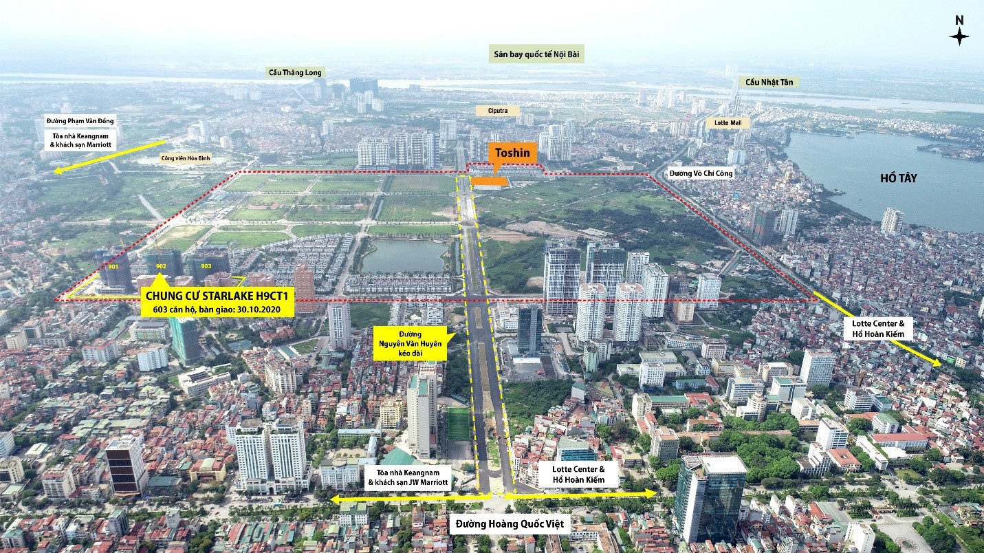 Khu chung cư cao cấp Starlake với quy hoạch gồm: 603 căn hộ cao cấp từ 2 đến 4 phòng ngủ, diện tích linh hoạt từ 91.25 đến 154.54 m2 đang là cái tên thu hút rất nhiều sự quan tâm của giới đầu tư trong và ngoài nước.