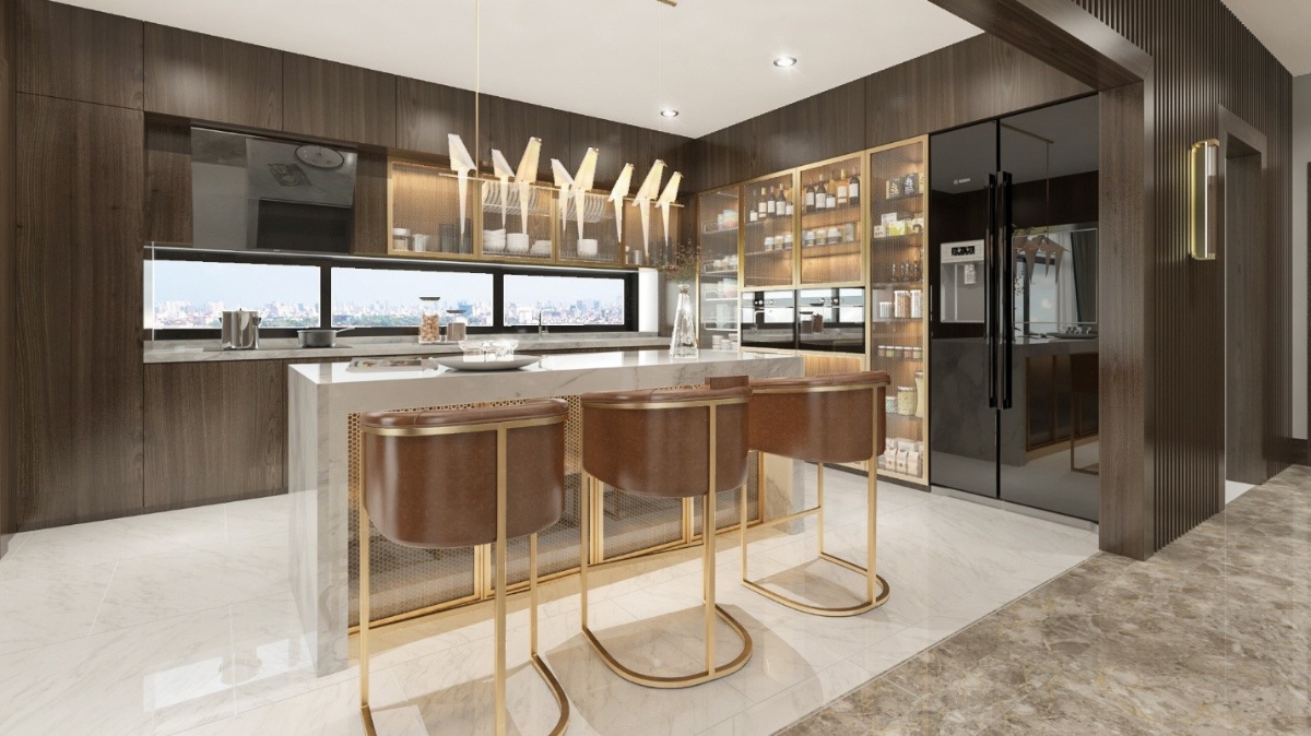 Mỗi căn hộ đều được thiết kế dành riêng cho các chủ nhân xứng tầm.