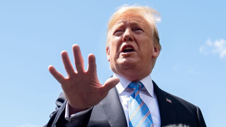 Tổng thống Mỹ Donald Trump - Ảnh: Getty/CNBC.