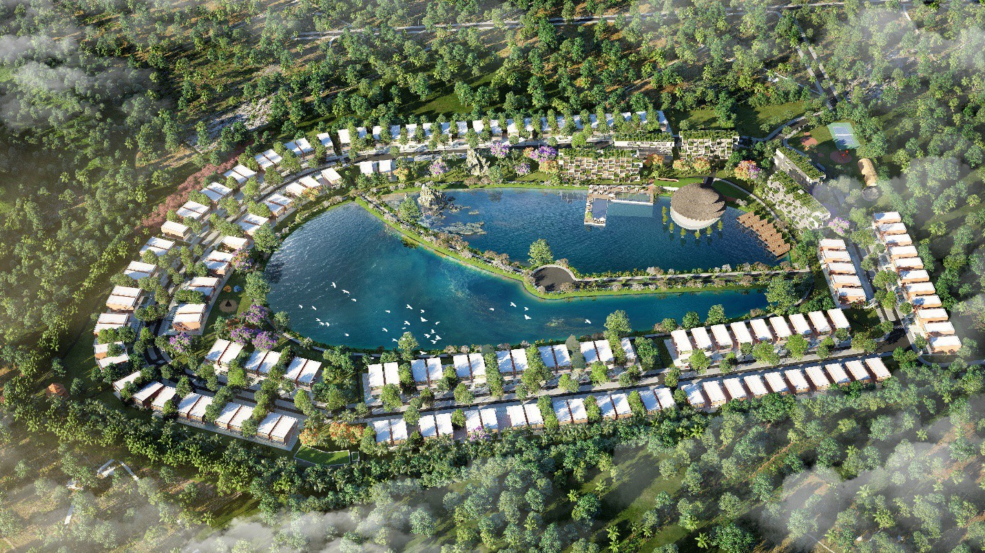 Dự án Vedana Resort có quy mô 16,4ha bao gồm 225 căn condotel, 135 căn biệt thự, 8 căn Bungalow, được quản lý và vận hành bởi thương hiệu STS Hospitality.