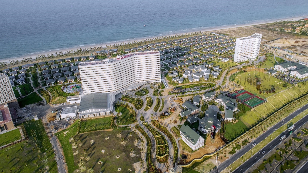 Toàn cảnh dự án Movenpick Resort Cam Ranh.