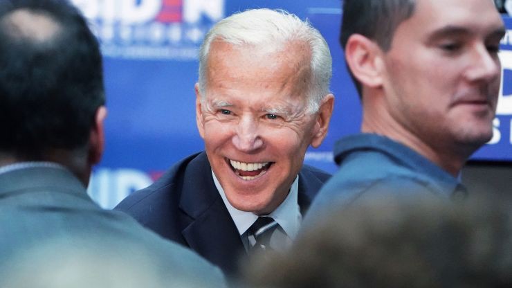 Ứng cử viên Tổng thống Mỹ Joe Biden - Ảnh: Reuters/CNBC.