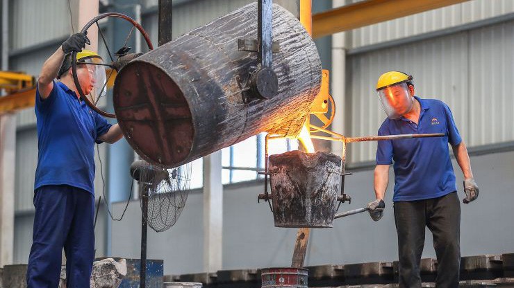 Trung Quốc là nước sản xuất thép không gỉ lớn nhất thế giới - Ảnh: Getty/CNBC.