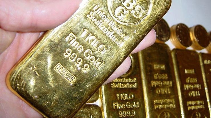 Từ đầu tuần đến nay, giá vàng thế giới đã tăng khoảng 4%, tiến tới hoàn tất tuần tăng thứ hai liên tục - Ảnh: Swiss Banker/CNBC.