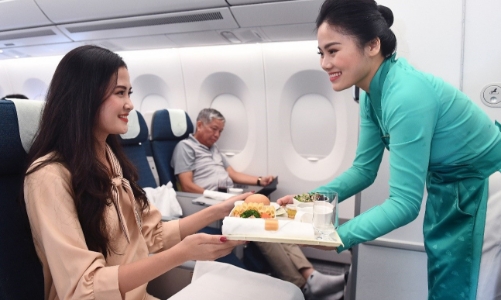 Chỉ thêm từ 500.000 đồng, khách phổ thông được hưởng dịch vụ hạng thương gia