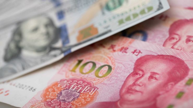 Theo một số chuyên gia, mốc 7 Nhân dân tệ/USD đang trở thành "bình thường mới" của tỷ giá Nhân dân tệ - Ảnh: Getty/CNBC.