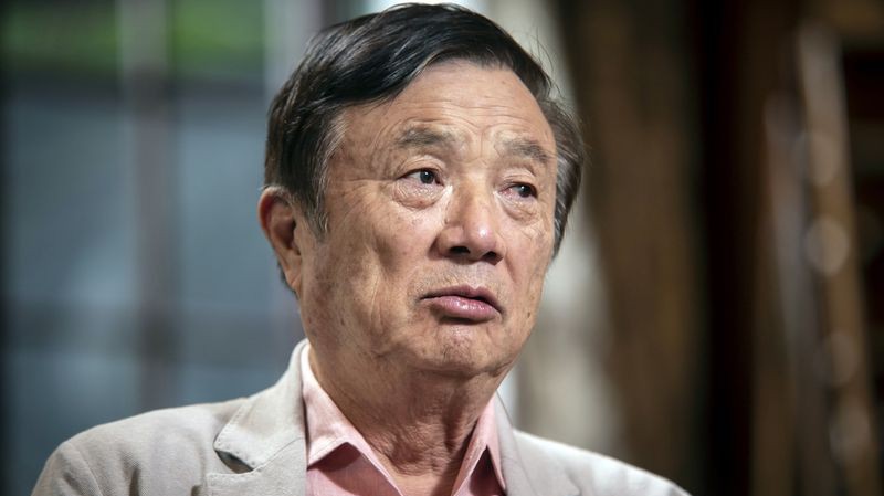 Nhà sáng lập Huawei Nhiệm Chính Phi - Ảnh: Bloomberg.
