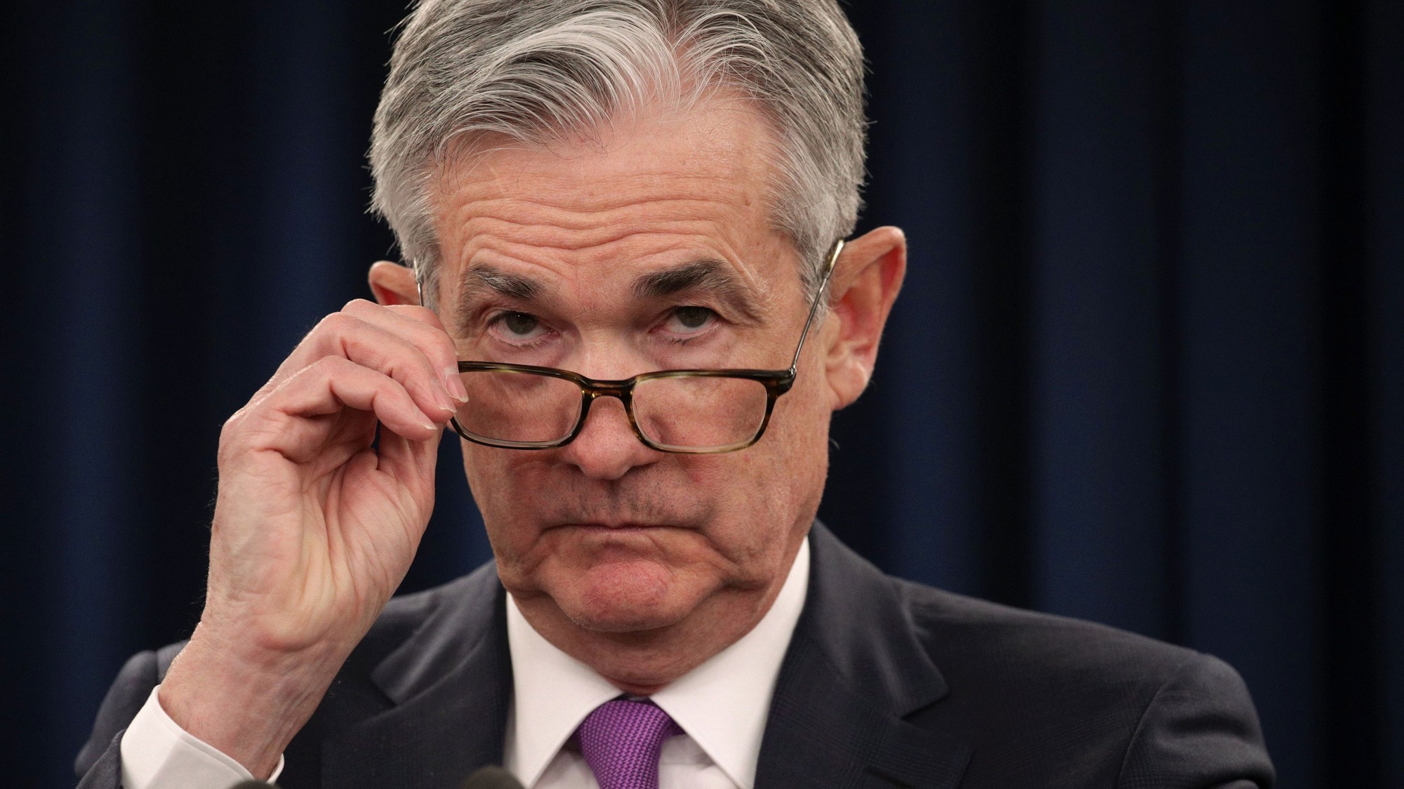 Chủ tịch Cục Dự trữ Liên bang Mỹ (FED) Jerome Powell - Ảnh: Reuters.
