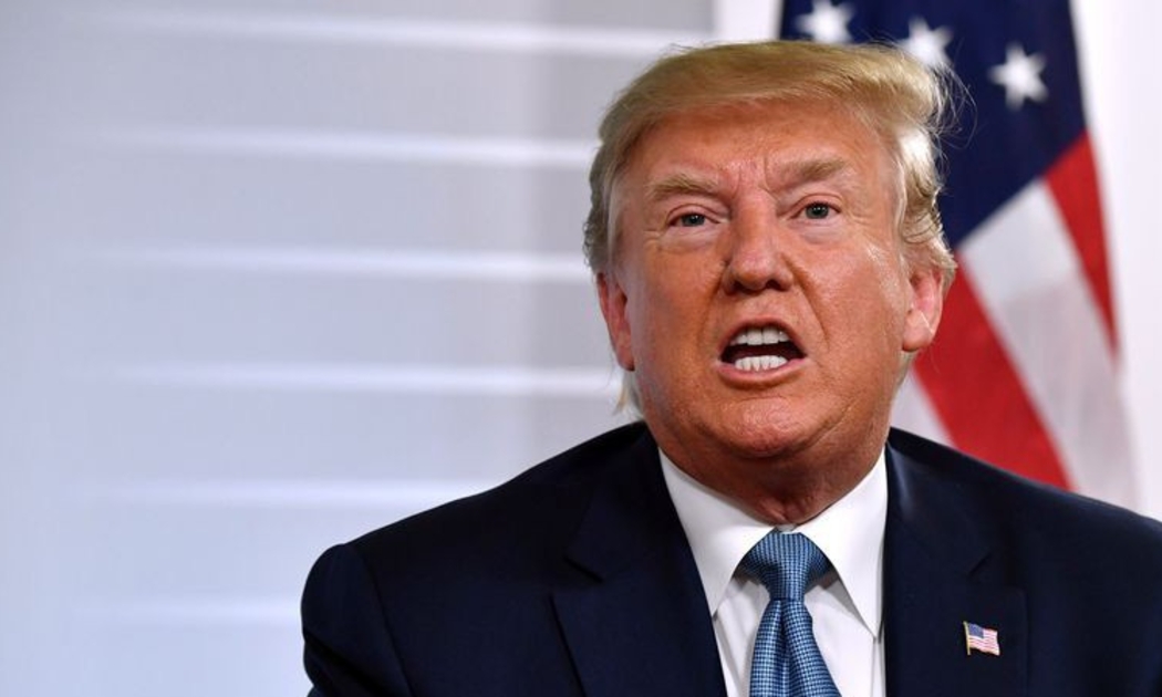 Tổng thống Mỹ Donald Trump ngày 25/8 - Ảnh: Getty/Bloomberg.