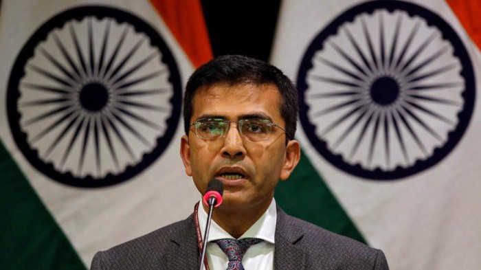 Người phát ngôn Bộ Ngoại giao Ấn Độ Raveesh Kumar - Ảnh: Deccan Herald.