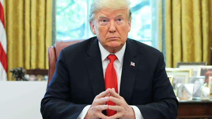 Tổng thống Mỹ Donald Trump - Ảnh: Reuters/CNBC.