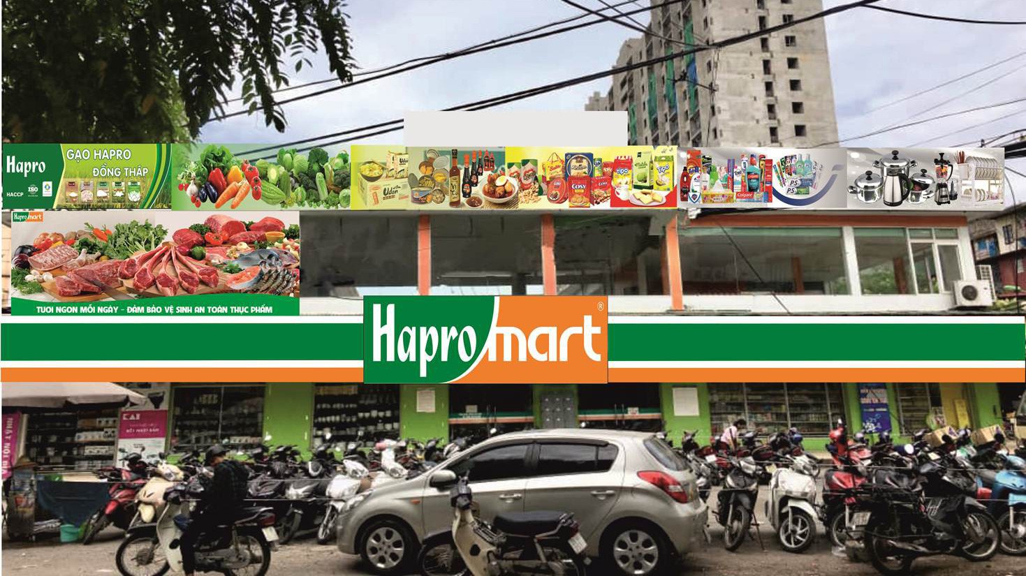Hapromart Thành Công theo mô hình Home & Food sẽ đáp ứng nhu cầu đa dạng của người dân trong khu vực.