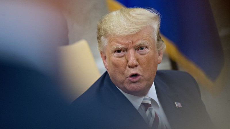 Tổng thống Mỹ Donald Trump - Ảnh: Bloomberg.