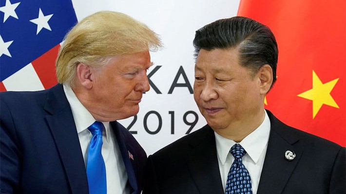 Tổng thống Mỹ Donald Trump (trái) và Chủ tịch Trung Quốc Tập Cận Bình - Ảnh: Reuters.