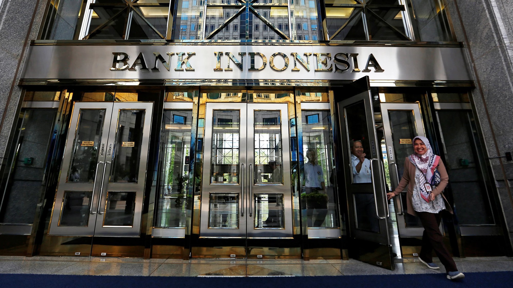 Trụ sở Ngân hàng Trung ương Indonesia (BI) ở Jakarta - Ảnh: Nikkei.