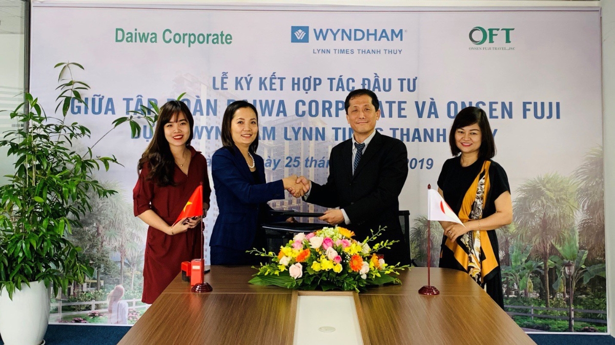 Wyndham Lynn Times Thanh Thủy chuyển nhượng 500 căn hộ khách sạn cho Daiwa Corporate Investment.