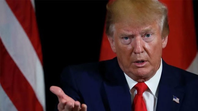 Tổng thống Mỹ Donald Trump trong một cuộc họp báo ở New York ngày 25/9 - Ảnh: Reuters.