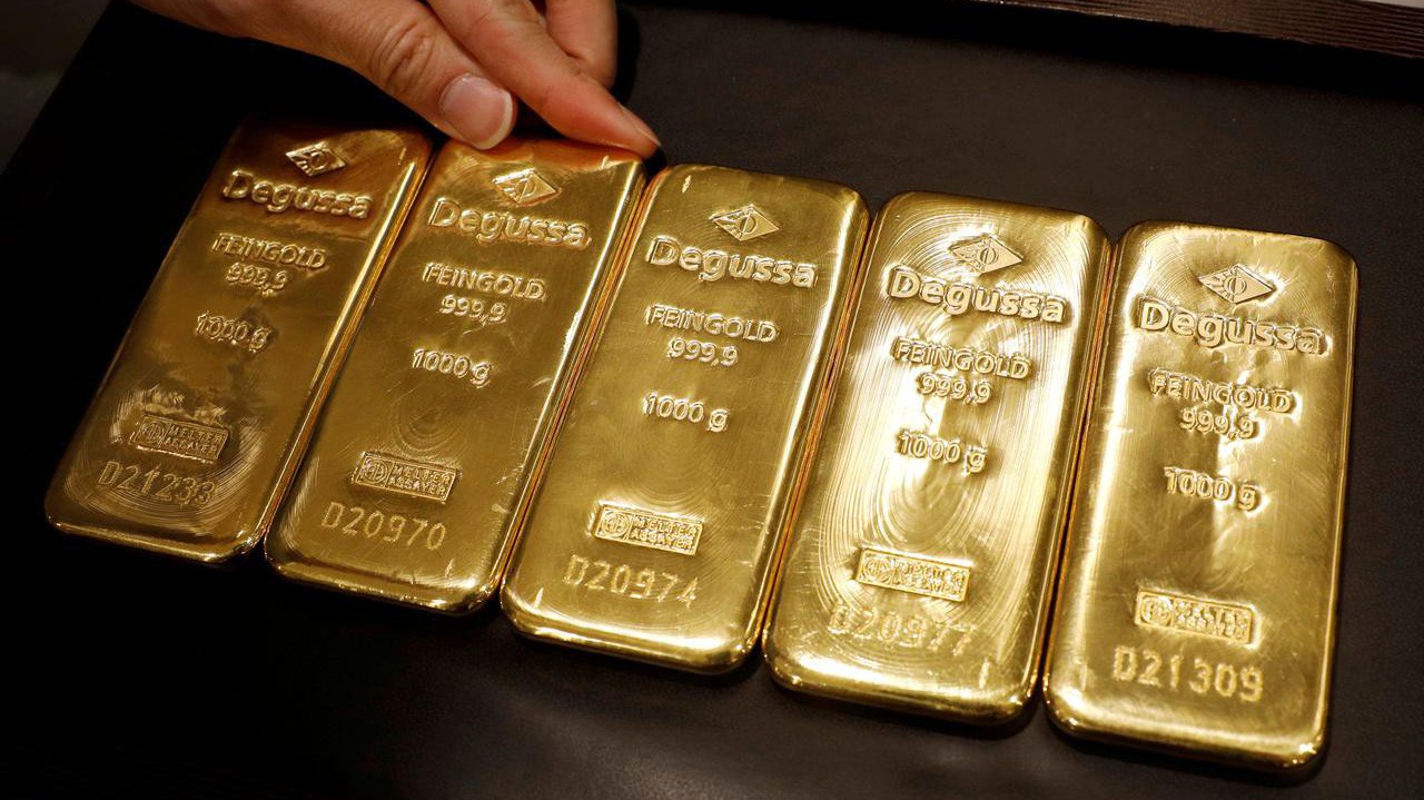 Giá vàng thế giới đã tăng 17% từ đầu năm - Ảnh: Reuters.
