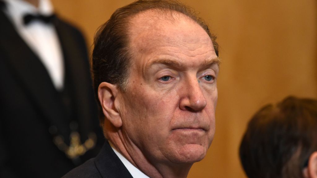 Chủ tịch Ngân hàng Thế giới (WB) David Malpass - Ảnh: Getty.