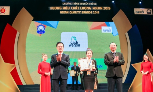 Cashwagon Việt Nam - Top 10 thương hiệu Chất lượng ASEAN 2019