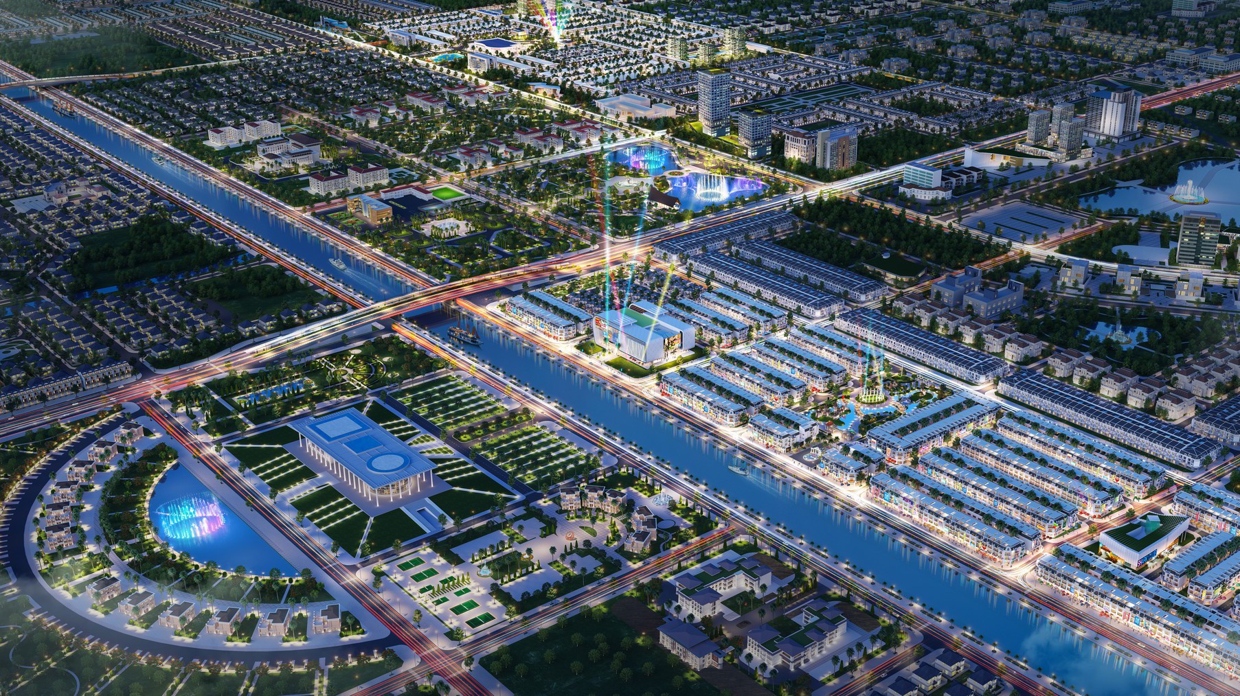 Toàn cảnh Khu đô thị Cát Tường Western Pearl.