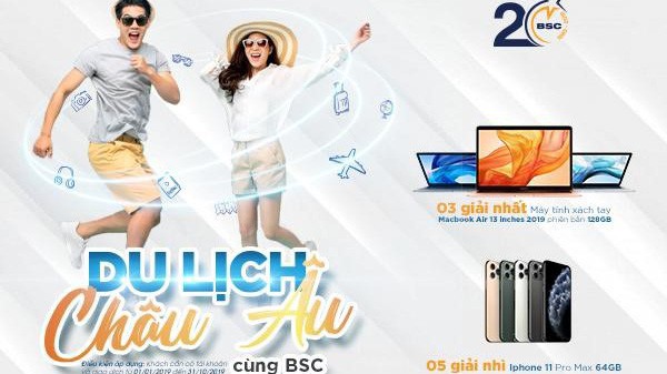 Chương trình "Đồng hành cùng BSC chặng đường 20 năm" của Công ty nhằm tri ân khách hàng, nhà đầu tư nhân dịp kỷ niệm 20 năm thành lập 18/11/1999 - 18/11/2019.