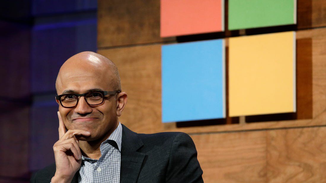 CEO Satya Nadella của Microsoft.