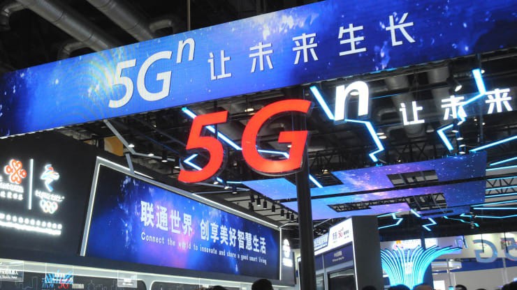 Mạng 5G thương mại hiện đã có mặt tại hơn 50 thành phố của Trung Quốc - Ảnh: Getty/CNBC.