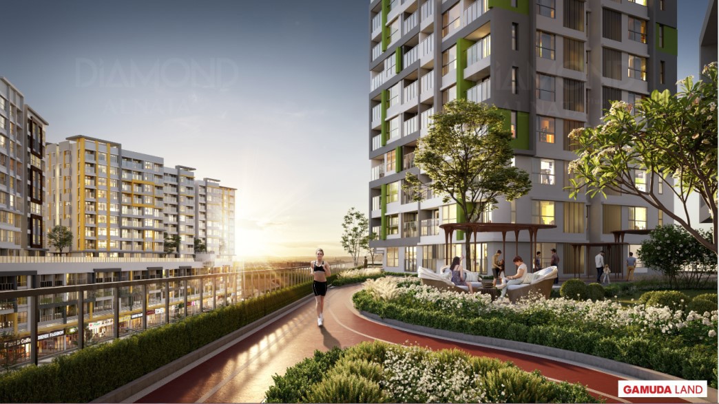 Phân khu Diamond Alnata Plus đặt tại trung tâm Celadon City đã sở hữu hàng loạt lợi thế khi phát triển tại cửa ngõ khu Tây.