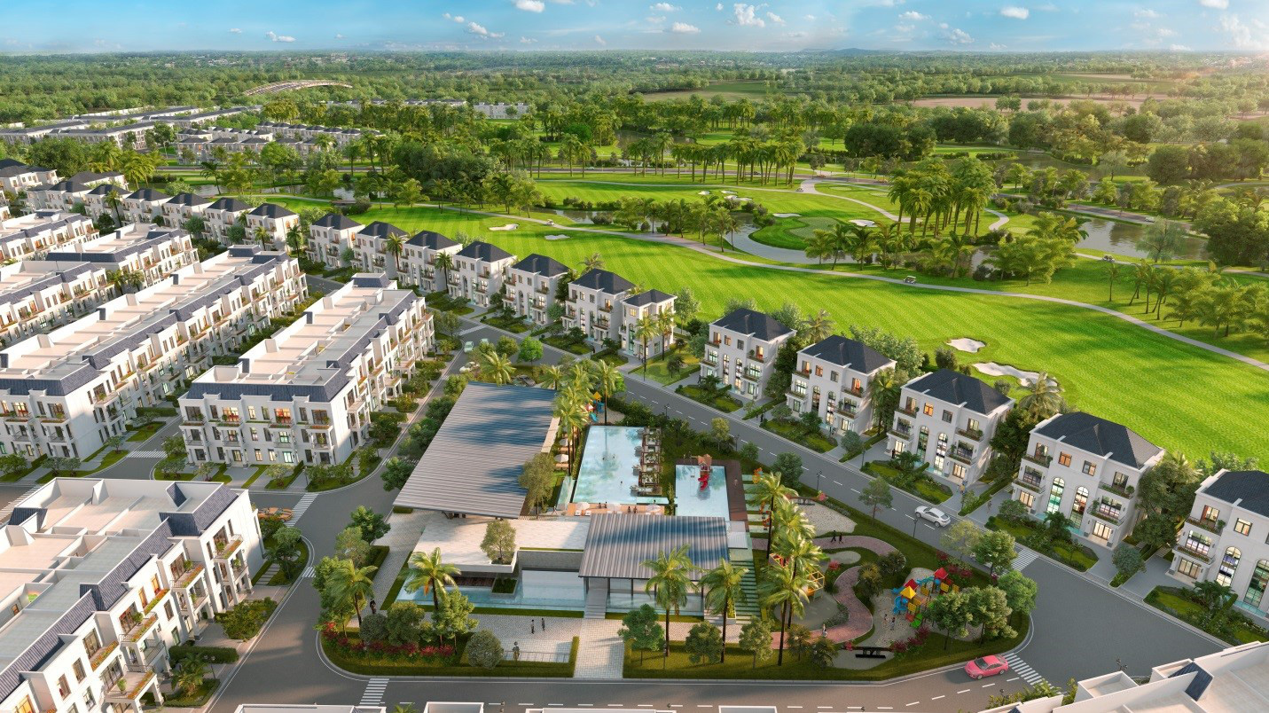 Cảnh quan tuyệt đẹp giúp cho West Lakes Golf &Villas nhanh chóng thu hút đông đảo golf thủ trong nước và quốc tế, trở thành địa điểm hấp dẫn để tổ chức các giải golf chuyên nghiệp.