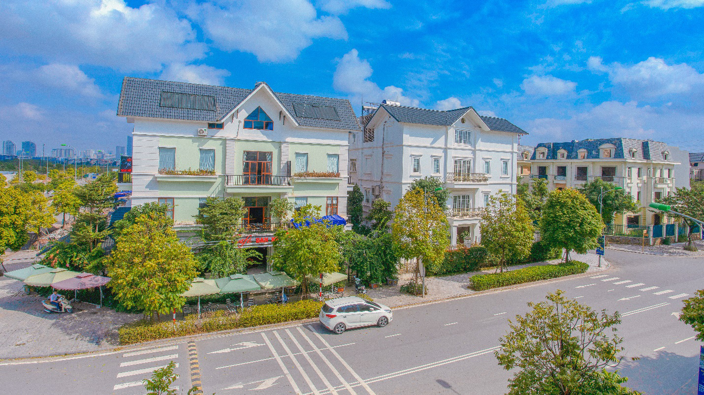 Không gian đáng sống tại Khu đô thị Dương Nội.