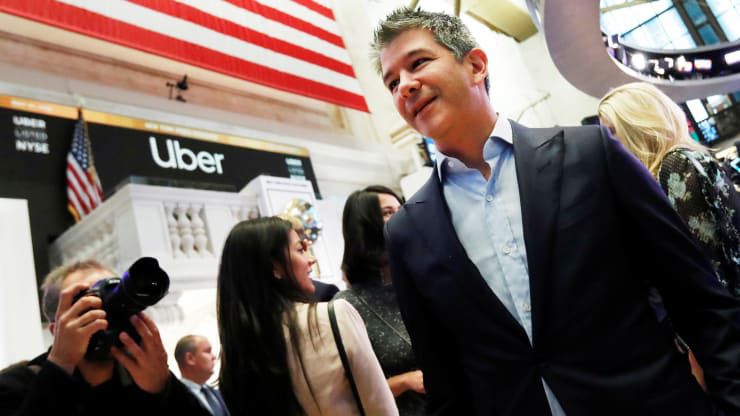 Cựu CEO Uber, ông Travis Kalanick - Ảnh: Reuters.