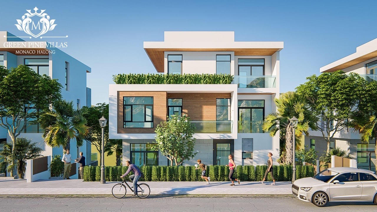 Những căn biệt thự Green Pine Villas có thiết kế đẹp, tiện ích dịch vụ đẳng cấp 5 sao, không gian sống xanh.