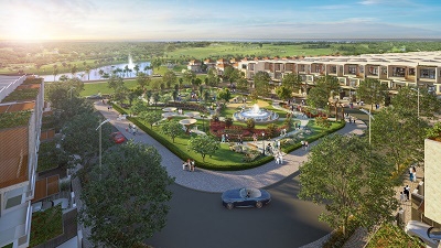 Nhà phố biển Para Grus - second home cạnh golf, hướng biển và thuộc tổ hợp giải trí nghỉ dưỡng KN Paradise.